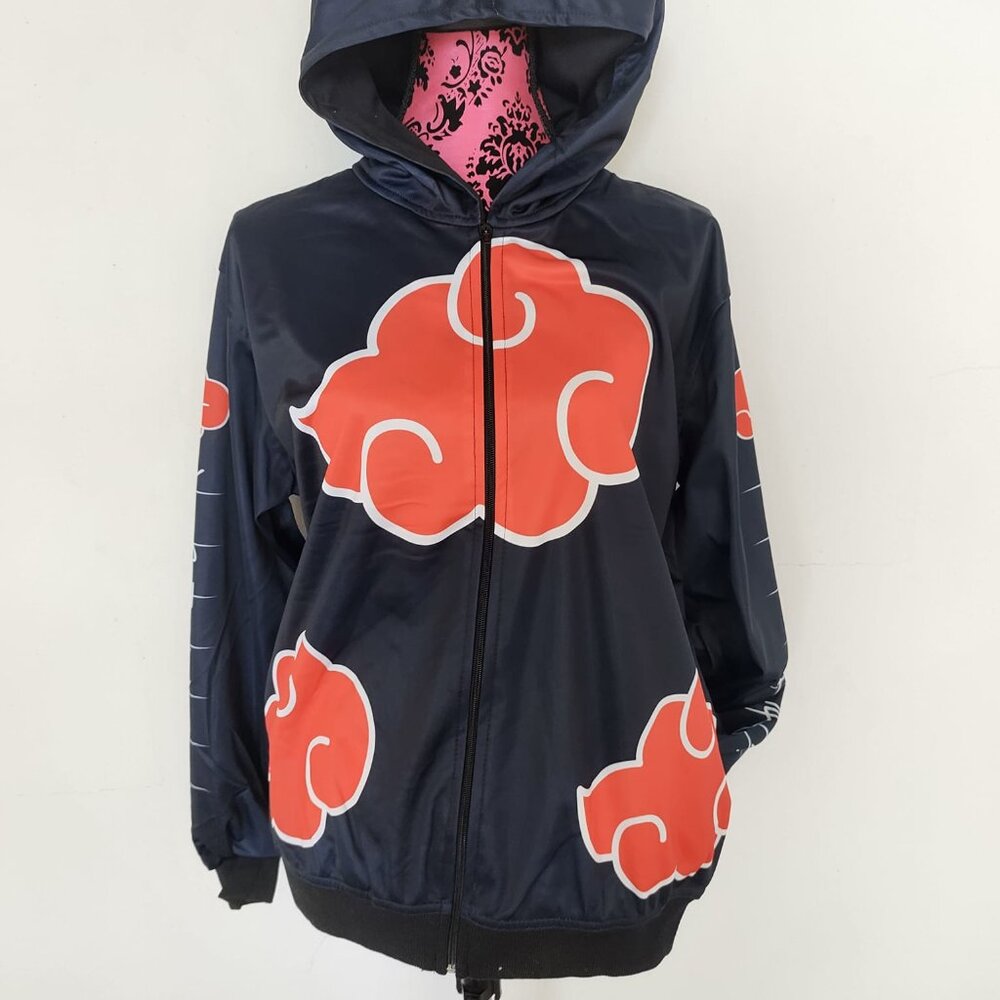 NEW anime Akatsuki fire Naruto Shippuden sweatshirt Unisex